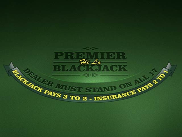 Premier Blackjack Hi Lo Gold 